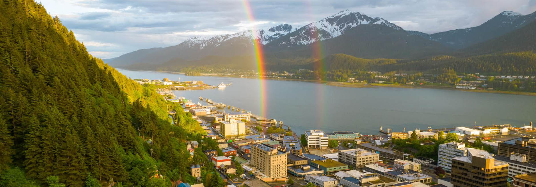 Rainbow over Alaska